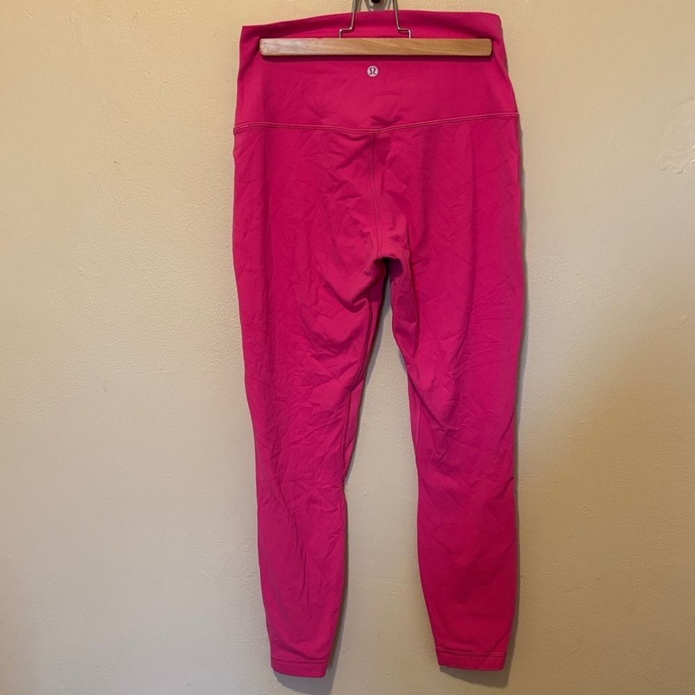 Lululemon Athletica Hot Pink Leggings